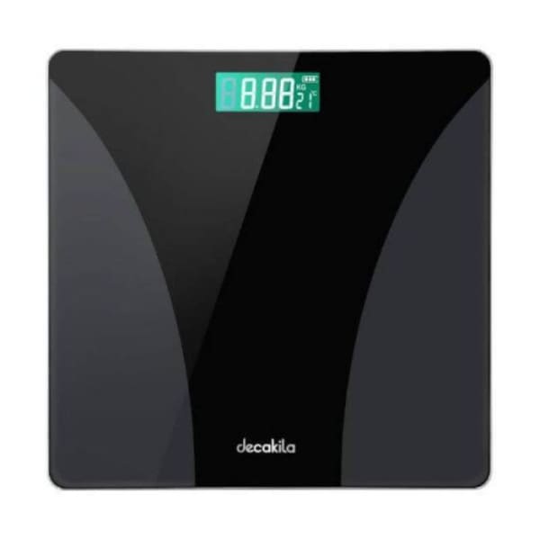 Pèse Personne DECAKILA 180 Kg Noir (KMTT038W) Pèse Personne DECAKILA 180 Kg Noir (KMTT038W)